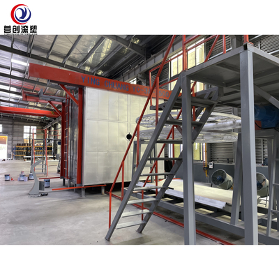 주문 플라스틱은 셔틀 로토 몰딩 기계/55kw 로토 몰딩 장비를 착석시킵니다 online manufacture