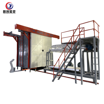 주문 220v 셔틀 로토 몰딩 기계 저장 물 탱크 플라스틱 Thermoforming online manufacture