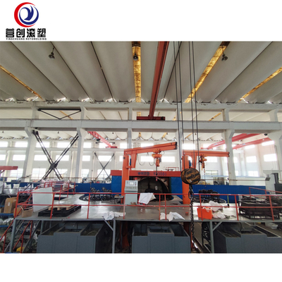 주문 Multi-arm rotational molding machine for water tank container manufacturing in china online manufacture