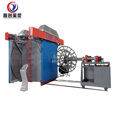 주문 정화조 비스무트 축 로토 몰딩 기계/63KW 로토 몰딩 장비 online manufacture