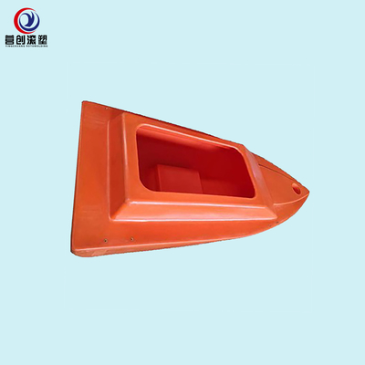 주문 빨간 주황색 회전 주조 제품/Roto는 플라스틱 배를 주조했습니다 online manufacture