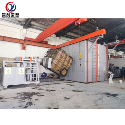 주문 LLDPE 셔틀 회전형 기계 62KW 제조 공장 online manufacture