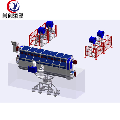 주문 400T 최대 압력 회전 폼 머신 0-50mm 생산 냉각 상자 online manufacture