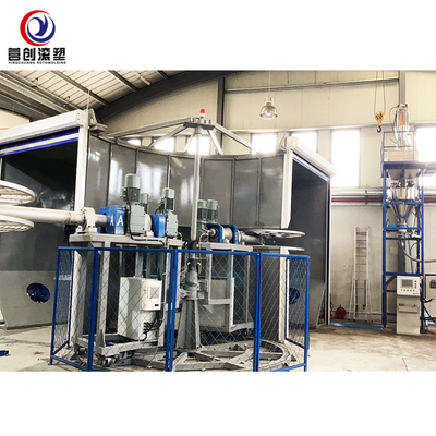 주문 58kw 회전 폼 머신 0-50mm 폼 두께 1 년 online manufacture