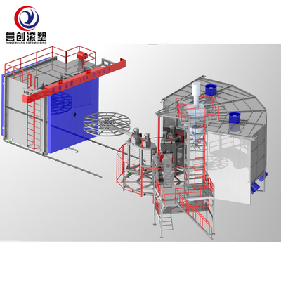 주문 산업적 회전 몰딩 기계 전문적 몰딩 솔루션 online manufacture