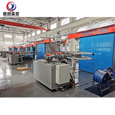 주문 델타 PLC 회전형 물탱크 제조 기계 65KW 냉각 상자 생산 online manufacture