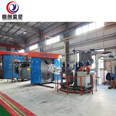 품질  Robust Rotary Moulding Machine with Quality Components for produce cooler box 공장