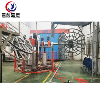 주문 터치 스크린과 다중기능 저수 탱크 회전 주형 기계 online manufacture