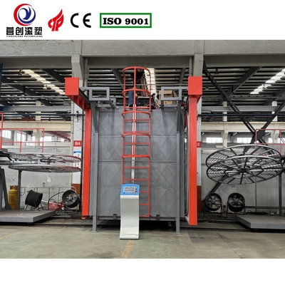 주문 제조 공장의 자동화를 위한 조정 가능한 회전 속도 회전형 Molding 장비 online manufacture
