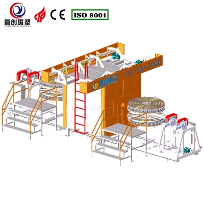 주문 고속 셔틀 회전 폼 머신 PLC 제어 전기 online manufacture