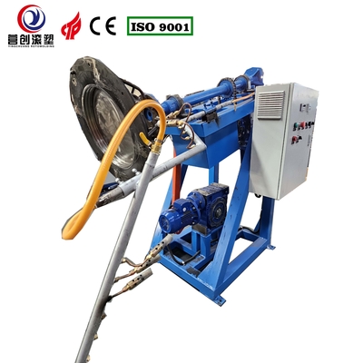 주문 완전 자동 델타 PLC 제어 로크 앤 롤 로토모델링 기계 소음 적 online manufacture
