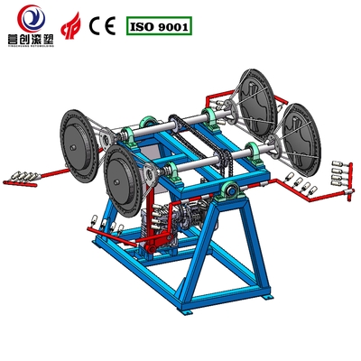 주문 자문 서비스와 함께 자동 소음 낮은 로크 앤 롤 회전 폼 머신 online manufacture