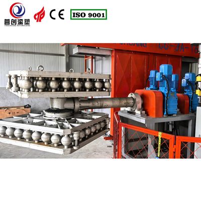 주문 62KW 맞춤형 양축 회전성형기 (PP / PE / HDPE / LLDPE 피클볼 제조용) online manufacture