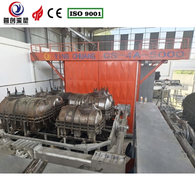 주문 잉촹 CS-4A-5000 셔틀 로토몰딩 머신 700000 Kcal 공랭식 online manufacture