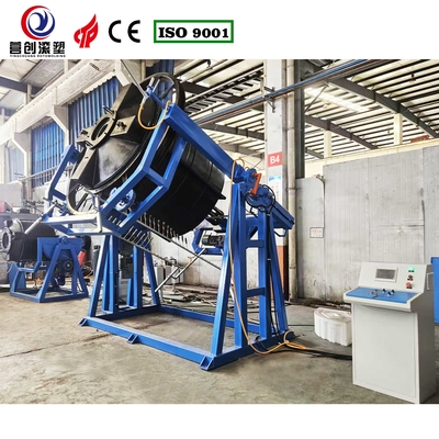 주문 내구성이 뛰어난 물탱크 제작 기계 CF-5000 화염 회전 성형기 online manufacture