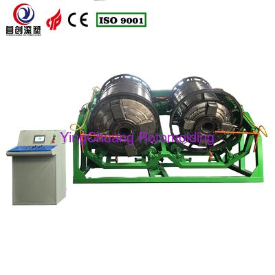 주문 다양한 제어 옵션 록앤롤 로토몰딩 기계 플라스틱 제조를 위한 회전 다기능 솔루션 온라인 제조