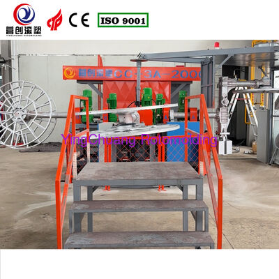 주문 회전 성형 장비를 이용한 완전 자동 물탱크 제조 기계 (생산 및 내구성 있는 탱크 제작 솔루션) 온라인 제조