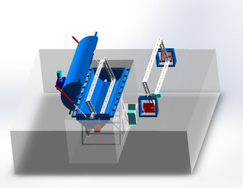 주문 델타 PLC 제어와 손쉬운 유지보수 로큰롤 로토 성형 기계 online manufacture