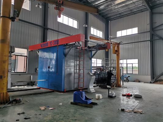 주문 물 탱크를 위한 고용량 PLC 통제 시스템 셔틀 Rotomolding 기계 online manufacture