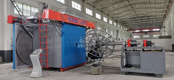 주문 제조 공장용 자동 시멘스 PLC 회전형조 기계 online manufacture