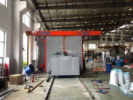 주문 PLC 제어 시스템 셔틀 로토몰딩 기계 380V/50Hz 500000 크카 버너 능력 online manufacture