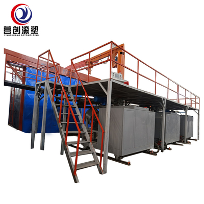 14000L 탱크 제작을 위한 220V/380V/440V 회전 주형 장비