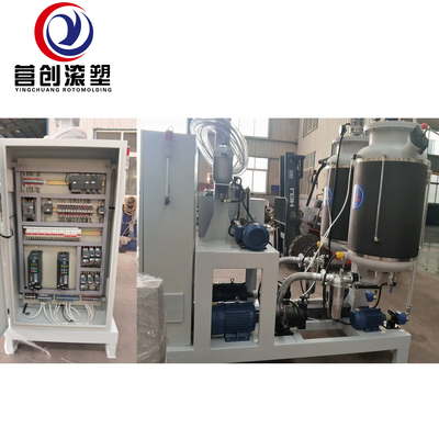 폼을 위한 PLC 퓨 폼 제작 기계 출력 20-50kg/Min 폼 밀도 8-30kg/M3