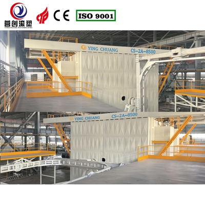 잉추앙 로토 CS-2A-8500 오-아름의 셔틀 로토 몰딩 머신 대용량 로토 몰딩 제품