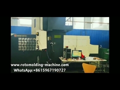 대형 중공 제품(물탱크 등) 제조를 위한 완전 자동 로토몰딩 장비