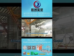 잉추앙 로토 CS-2A-8500 오-아름의 셔틀 로토 몰딩 기계 대규모 로토 몰딩 프로에 사용됩니다.